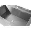 Table de Lavage Simple Soud&eacute;e Professionnelle Acier Inoxydable Profi Line 1000x700x850mm - Hendi