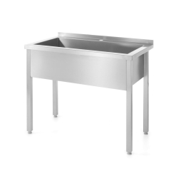 Table de Lavage Simple Soud&eacute;e Profi Line 1000x600x850mm - Hendi