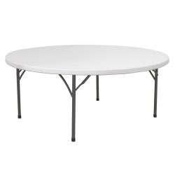 Table de buffet ronde professionnelle AmerBox, charge 250kg, &Oslash;1800x740mm - Hendi