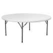 Table de buffet ronde professionnelle AmerBox, charge 250kg, &Oslash;1800x740mm - Hendi