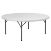 Table de buffet ronde professionnelle AmerBox, charge 250kg, &Oslash;1800x740mm - Hendi