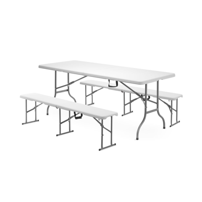 Table Pliante AmerBox Professionnelle, 1830x750x740mm, Charge Max 150kg, Facile &agrave; Ranger - Hendi