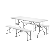 Table Pliante AmerBox Professionnelle, 1830x750x740mm, Charge Max 150kg, Facile &agrave; Ranger - Hendi