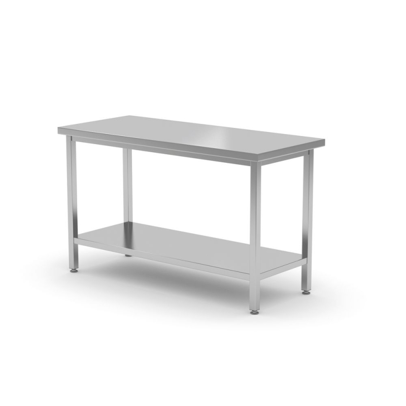 Table de travail centrale viss&eacute;e Profi Line 1400x700x850mm - Hendi