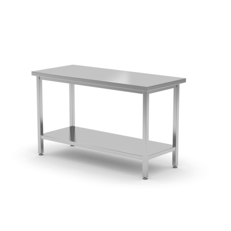 Table de travail centrale inox viss&eacute;e Profi Line 1000x700x850mm - Hendi