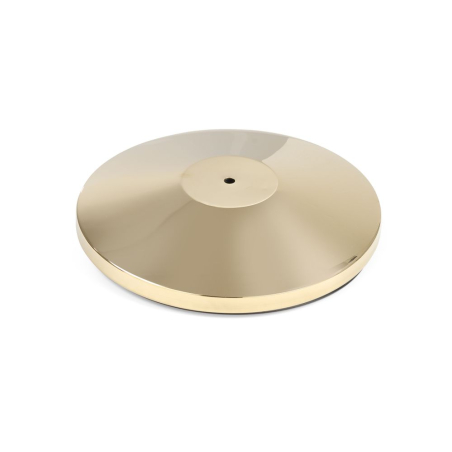 Poteau d'Accueil Inox Dor&eacute;, ⌀360 x H100 mm - Hendi