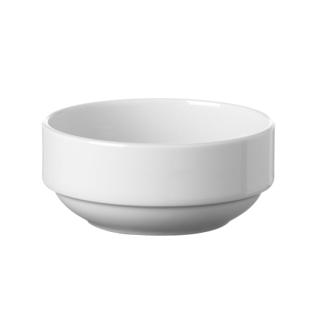 Saladier Blanc Professionnel ⌀120mm Hauteur 52mm - Hendi