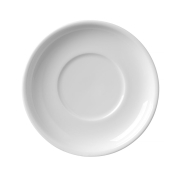 Soucoupe &agrave; bol &agrave; soupe professionnelle Blanc ⌀170mm - Hendi