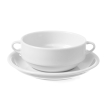 Soucoupe &agrave; bol &agrave; soupe professionnelle Blanc ⌀170mm - Hendi