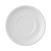 Soucoupe &agrave; bol &agrave; soupe professionnelle Blanc ⌀170mm - Hendi