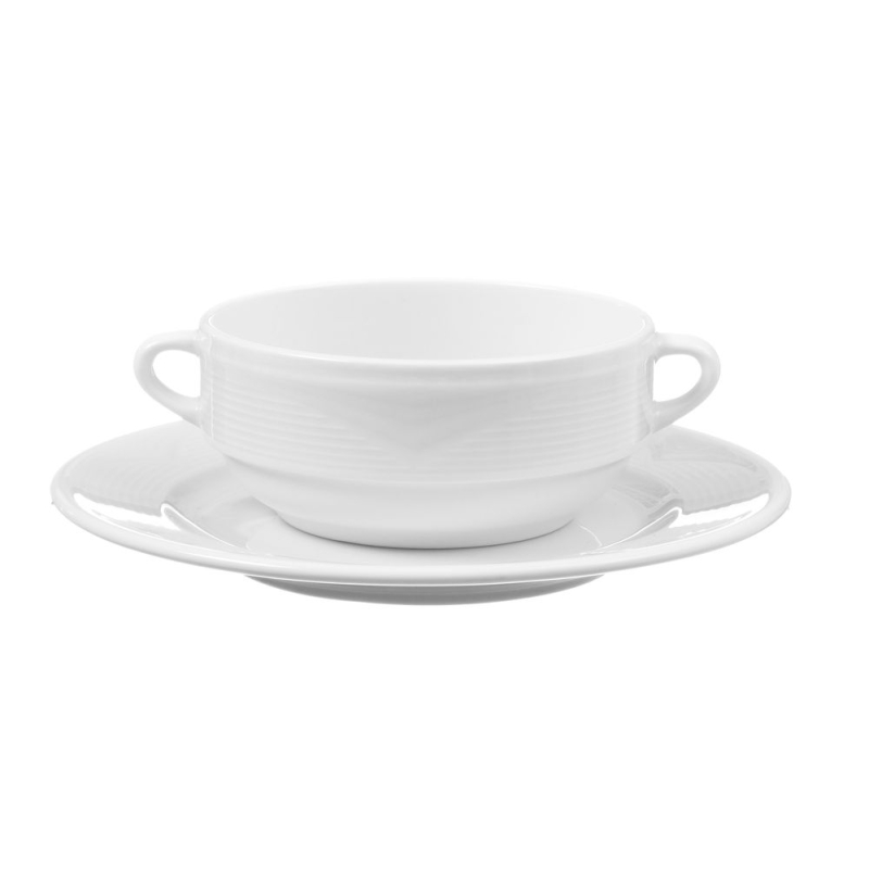 Soucoupe &agrave; soupe ronde &Oslash;190mm pour bol 794449 - Hendi