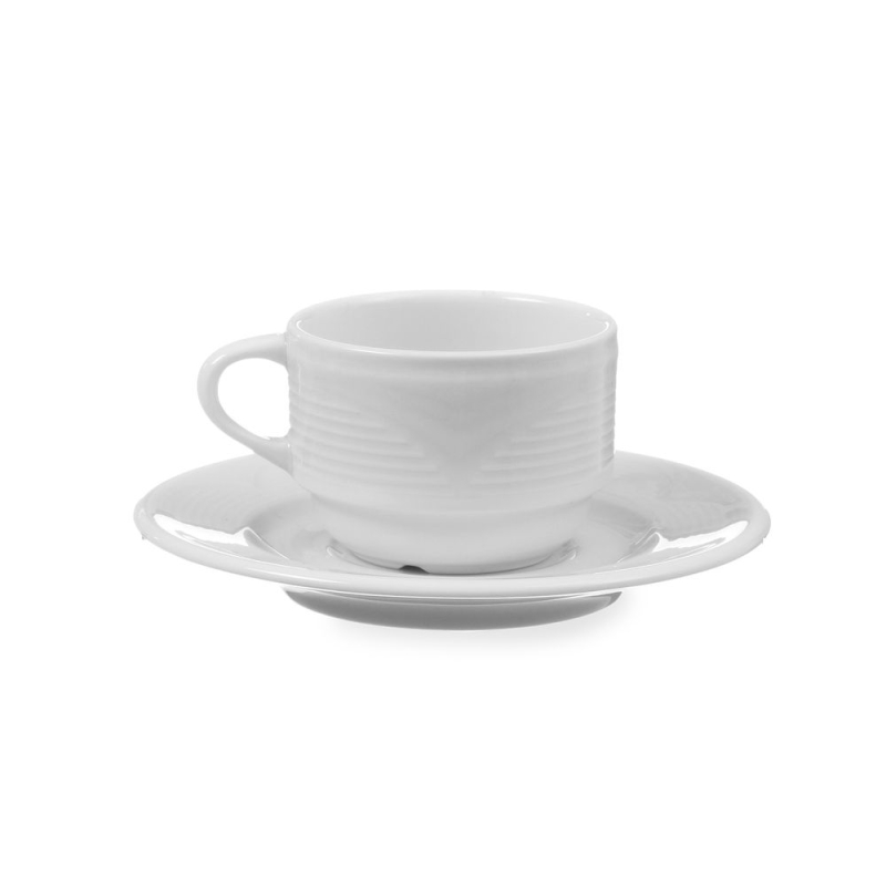 Soucoupe &agrave; expresso professionnelle HENDI, diam&egrave;tre 125mm - Hendi
