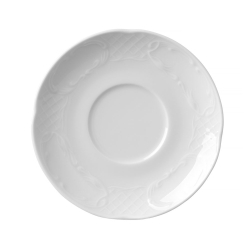 Soucoupe pour bol &agrave; soupe ou tasse &agrave; cappuccino, Porcelaine, ⌀158mm, H22mm, 787182 - Hendi