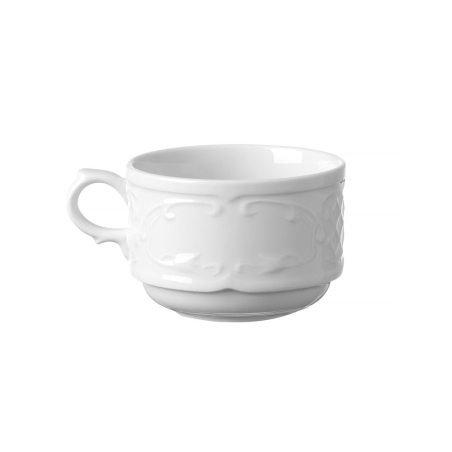 Tasse &agrave; caf&eacute; professionnelle en porcelaine, 0,18L, ⌀82mm - Hendi