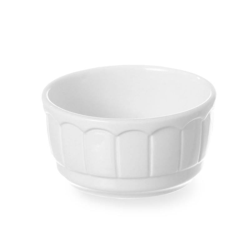 Plat &agrave; Four Rond Rustica en Porcelaine ⌀100x(H)50mm - Hendi