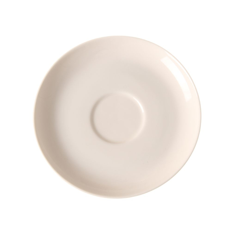 Soucoupe pour bol &agrave; soupe Porcelaine Blanc ⌀180mm - Hendi