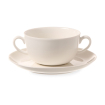 Soucoupe pour bol &agrave; soupe Porcelaine Blanc ⌀180mm - Hendi