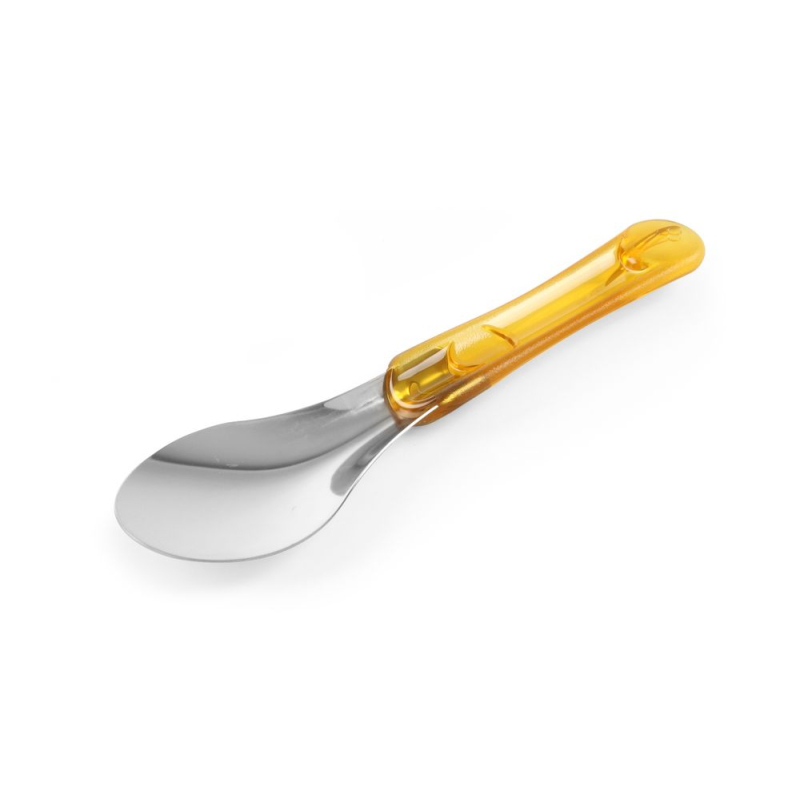 Spatule &agrave; glace professionnelle en Tritan, Jaune, Longueur 260mm - Hendi