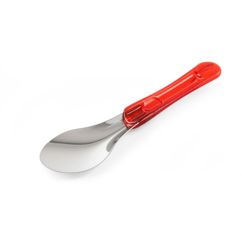 Spatule &agrave; glace professionnelle avec manche Tritan Rouge (260mm) - Hendi