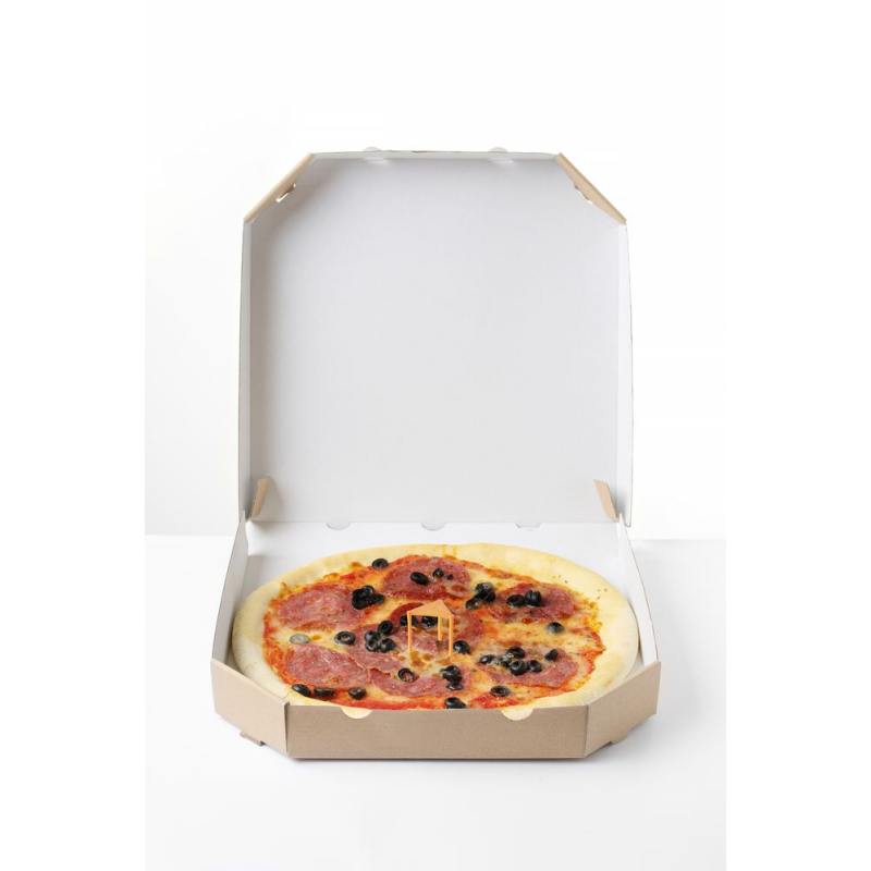 Prot&egrave;ge-pizzas jetable en plastique, lot de 500 pi&egrave;ces, 35 mm - Hendi