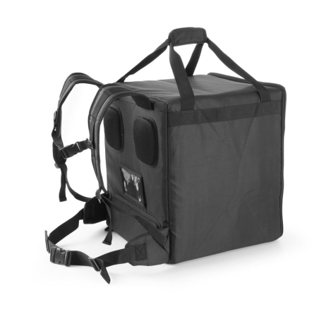 Sac &agrave; dos isotherme de livraison alimentaire 75,2L Noir 410x410x490mm - Hendi