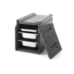 Bo&icirc;te isotherme de transport traiteur professionnelle GN 1/1 - 66L, 600x400x490mm, Profi Line - Hendi