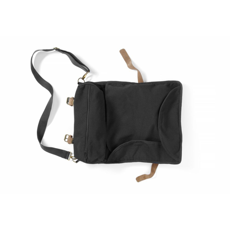 Sac Barman Professionnel Noir en Coton pour Outils Cocktail - Hendi