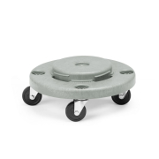 Trolley roulant pour poubelle ronde AmerBox, ⌀400x165mm - Hendi