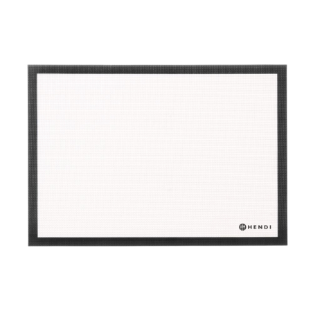Tapis de cuisson p&acirc;tissier en silicone antiadh&eacute;sif 300x400mm - Hendi