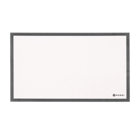 Tapis de Cuisson Silicone Antiadh&eacute;sif 530x325mm Professionnel pour P&acirc;tisserie - Hendi