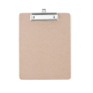 Prot&egrave;ge-menu Clipboard A4 MDF avec Pince M&eacute;tal - Hendi