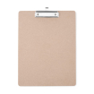 Prot&egrave;ge-menu Clipboard A4 en MDF avec Pince M&eacute;tal, 240x330mm - Hendi