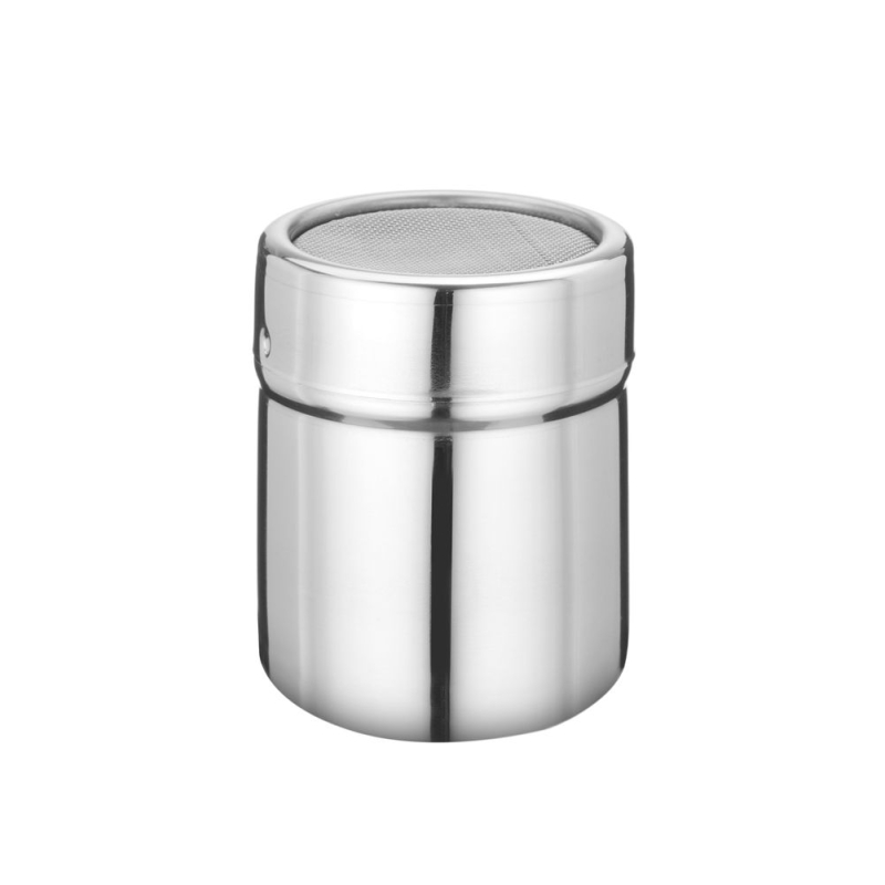 Saupoudreur professionnel en inox avec gaze ⌀55x(H)75mm - 631300 - Hendi
