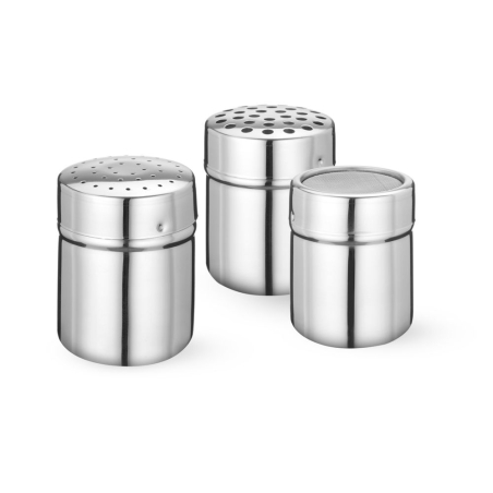 Saupoudreur Sali&egrave;re Poivri&egrave;re Inox Professionnel &Oslash;55x(H)75mm - Hendi