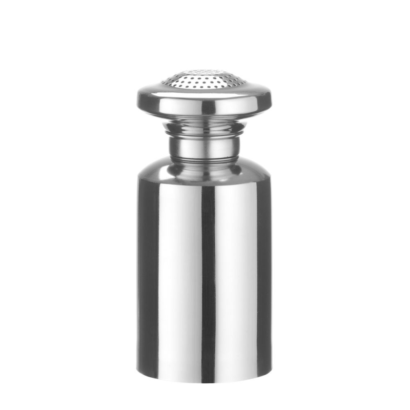 Sali&egrave;re professionnelle en acier inoxydable, &oslash;80x175mm, avec bouchon &agrave; vis - Hendi