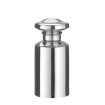 Sali&egrave;re professionnelle en acier inoxydable, &oslash;80x175mm, avec bouchon &agrave; vis - Hendi
