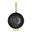 Wok professionnel avec manche en bois de caoutchouc, ⌀324x565mm - Hendi