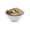 Saladier Professionnel Inox, HENDI, 0,92L, &Oslash;160x75mm - R&eacute;f 621288 - Hendi