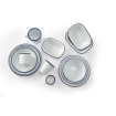 Saladier Professionnel Inox, HENDI, 0,92L, &Oslash;160x75mm - R&eacute;f 621288 - Hendi