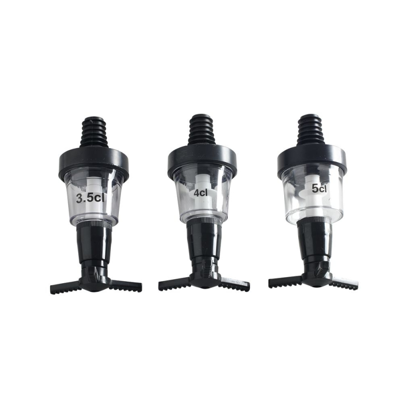 Verseur Doseur Anti-Goutte BarUp pour Bouteille 0,035L, Plastique et Inox, Lave-Vaisselle - Hendi