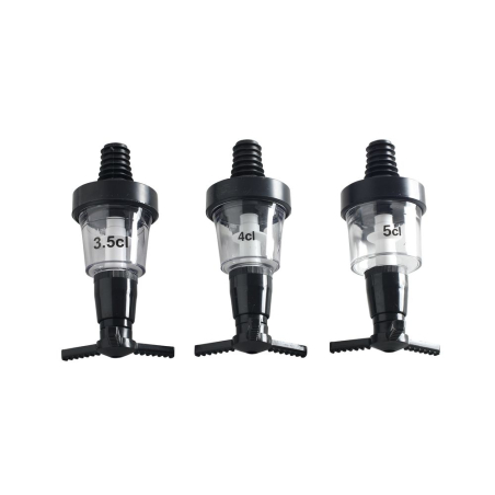 Verseur Doseur Anti-Goutte BarUp pour Bouteille 0,035L, Plastique et Inox, Lave-Vaisselle - Hendi