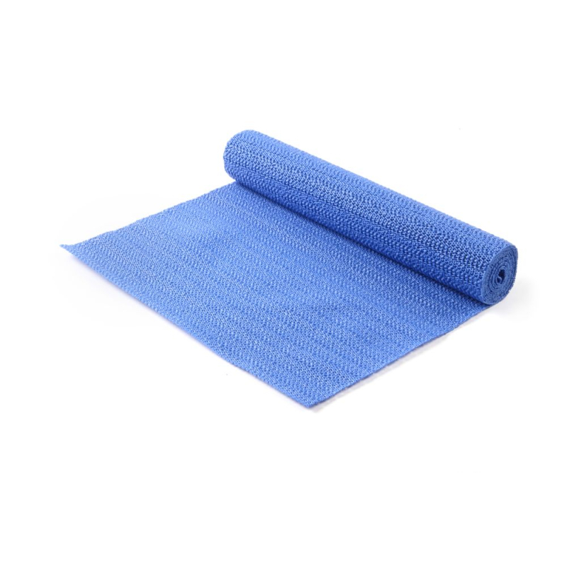 Tapis antid&eacute;rapant multifonctionnel en mousse PVC bleu 300x1500mm - Hendi