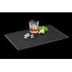 Tapis de bar professionnel en caoutchouc noir 460x9mm - Hendi