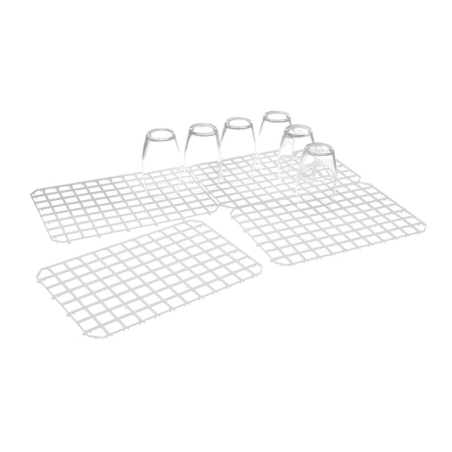 Tapis &Eacute;gouttoir Bar professionnel 5 pi&egrave;ces HACCP 313x209mm - Hendi