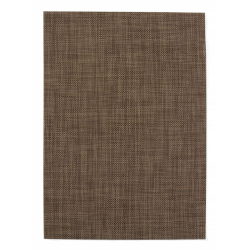 Set de 6 Sets de Table PVC Tress&eacute; Marron Antid&eacute;rapant 450x300mm - Hendi