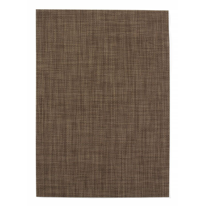 Set de 6 Sets de Table PVC Tress&eacute; Marron Antid&eacute;rapant 450x300mm - Hendi