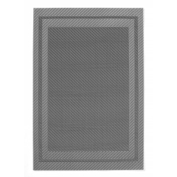 Set de table vinyle antid&eacute;rapant tiss&eacute; Graphite 450x300mm - Hendi