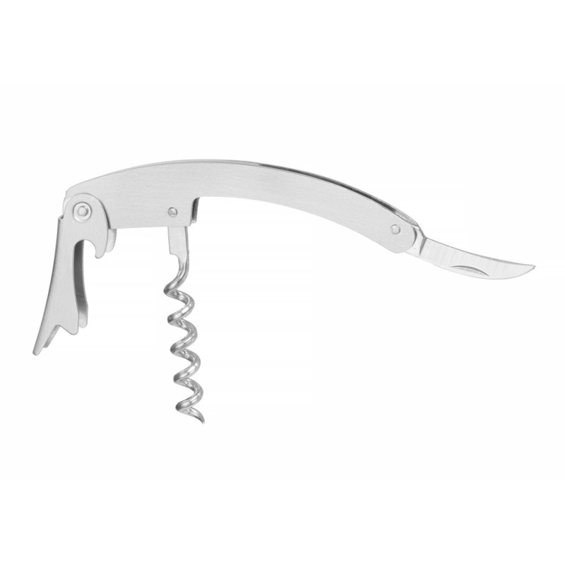 Tire-Bouchon Sommelier Professionnel Mod&egrave;le Courb&eacute; 3 Fonctions (L)110mm - Hendi