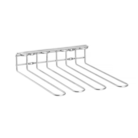 Support &agrave; verres suspendu en acier inoxydable 3 rang&eacute;es BarUp - Hendi