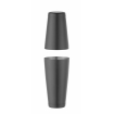 Shaker Boston Tin-on-Tin BarUp, 0,8L, Noir, Diam&egrave;tre 90mm - Hendi